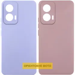 Чехол Silicone Cover Lakshmi Full Camera (AAA) для Motorola Moto G55 5G