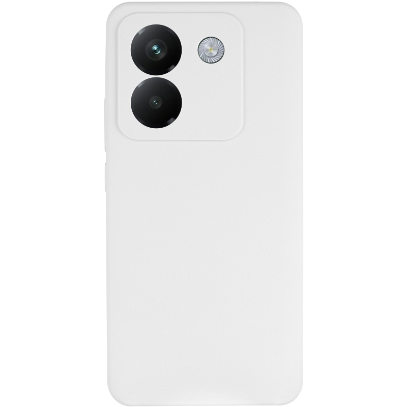 Чохол Silicone Cover Lakshmi Full Camera (AAA) для Xiaomi Poco M7 Pro 5G, Білий / White 1, Силікон, купити оптом з доставкою