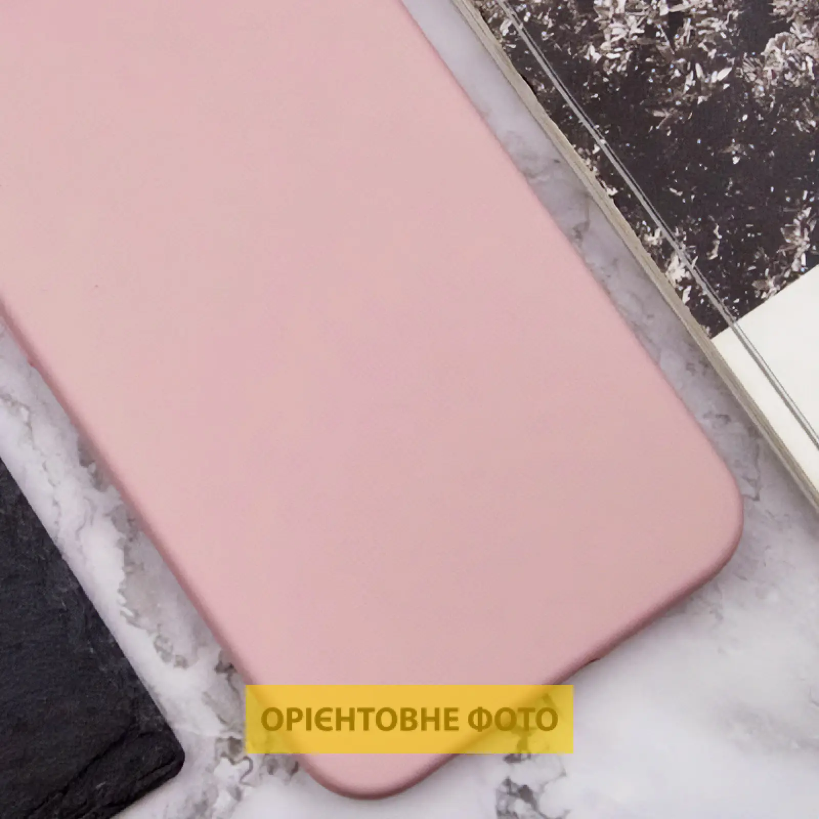 Чехол Silicone Cover Lakshmi Full Camera (AAA) для Xiaomi Poco M7 Pro 5G, Розовый / Pink Sand 2, Силикон, купить оптом с доставкой