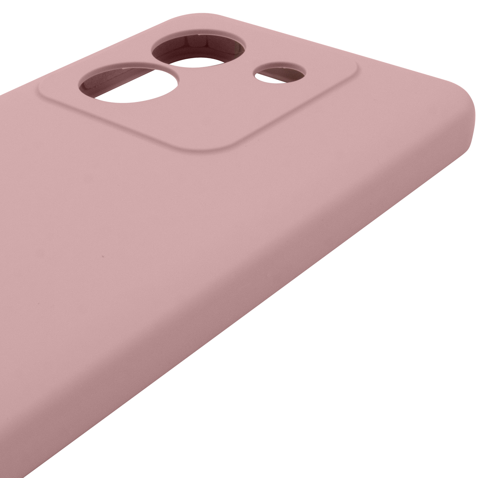Чохол Silicone Cover Lakshmi Full Camera (AAA) для Xiaomi Poco M7 Pro 5G, Рожевий / Pink Sand 3, Силікон, купити оптом з доставкою