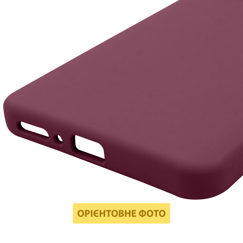 Чохол Silicone Cover Lakshmi Full Camera (AAA) для Xiaomi Poco M7 Pro 5G, Бордовий / Plum 4, Силікон, купити оптом з доставкою