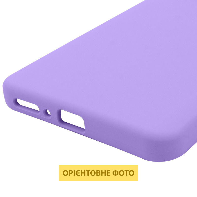Чохол Silicone Cover Lakshmi Full Camera (AAA) для Xiaomi Poco M7 Pro 5G, Бузковий / Dasheen 4, Силікон, купити оптом з доставкою