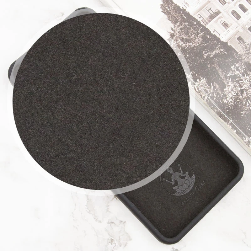 Чехол Silicone Cover Lakshmi Full Camera (AAA) для Xiaomi Poco X7, Черный / Black 2, Силикон, купить оптом с доставкой