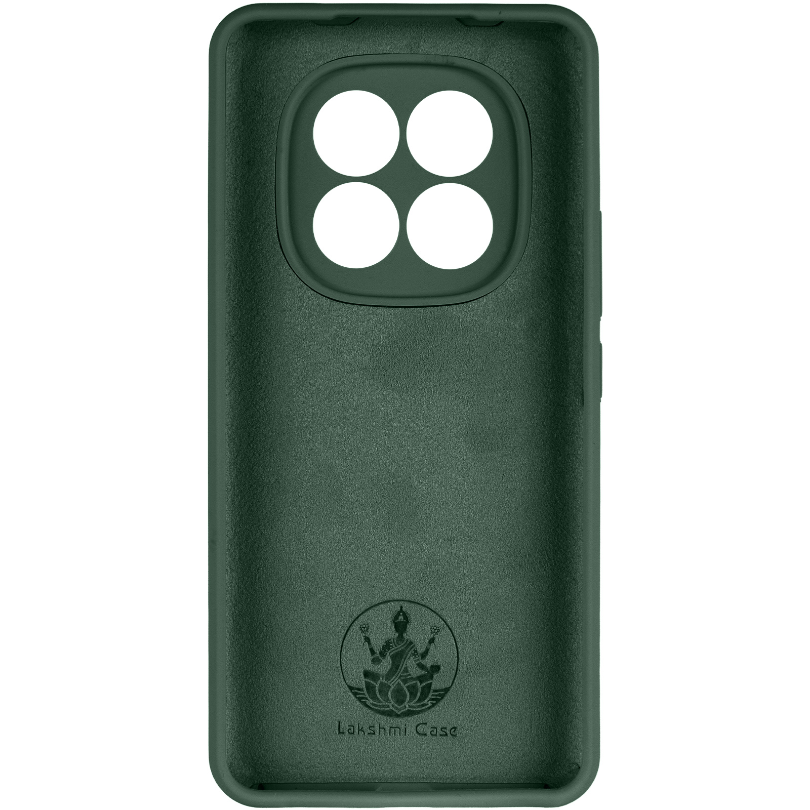 Чохол Silicone Cover Lakshmi Full Camera (AAA) для Xiaomi Redmi Note 14 Pro 4G, Зелений / Cyprus Green 2, Силікон, купити оптом з доставкою