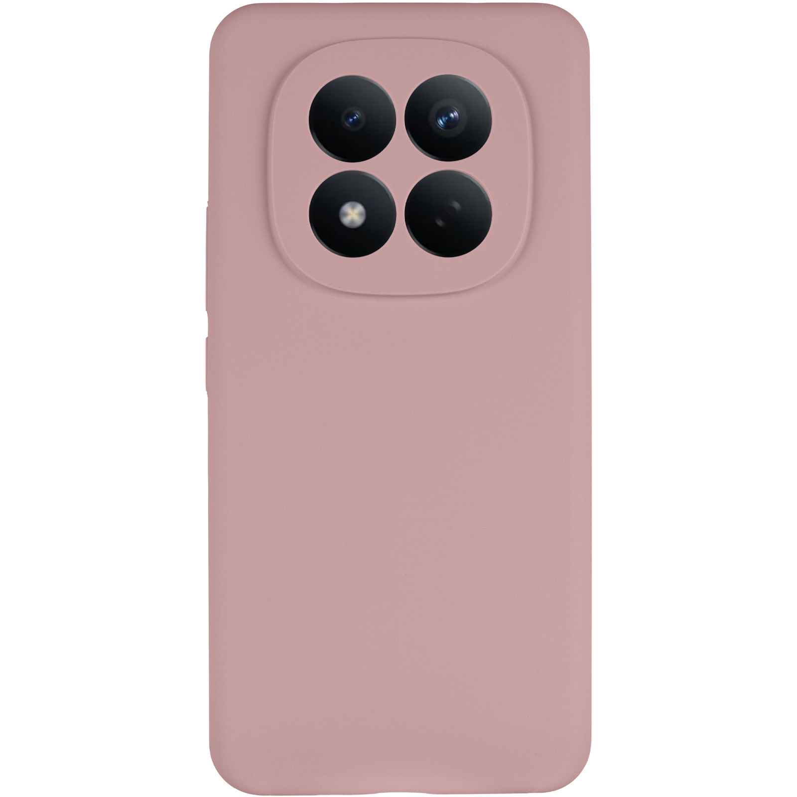 Чохол Silicone Cover Lakshmi Full Camera (AAA) для Xiaomi Redmi Note 14 Pro 4G, Рожевий / Pink Sand 1, Силікон, купити оптом з доставкою