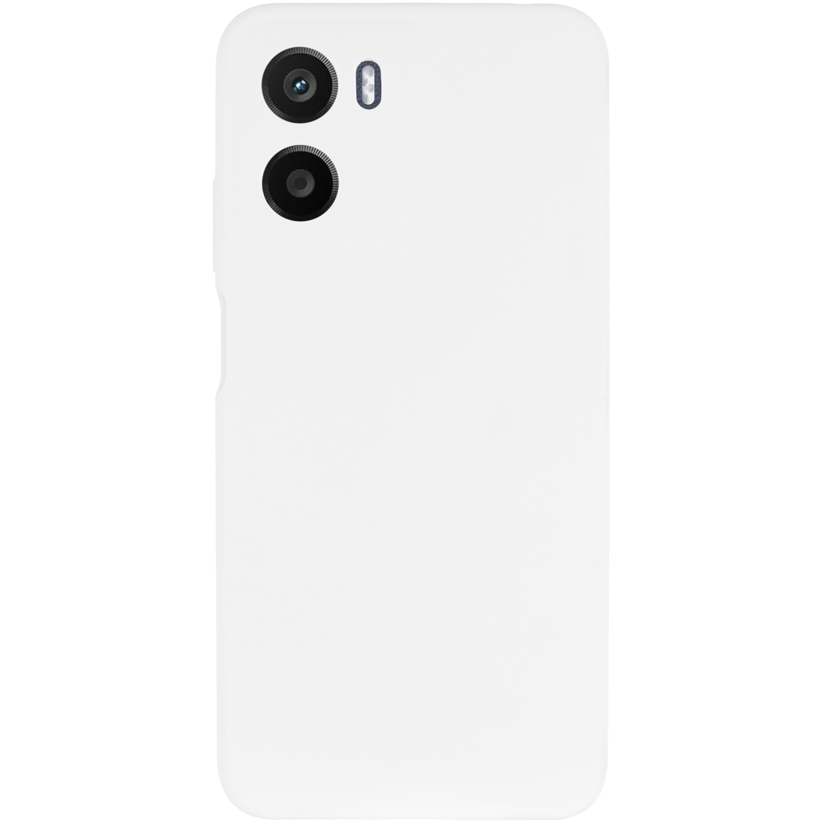Чохол Silicone Cover Lakshmi Full Camera (AAA) для Motorola Moto G05 / E15 4G, Білий / White 1, Силікон, купити оптом з доставкою