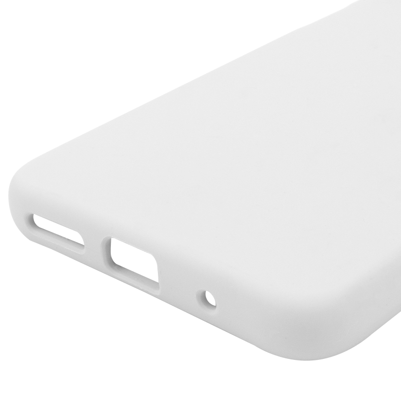 Чохол Silicone Cover Lakshmi Full Camera (AAA) для Motorola Moto G05 / E15 4G, Білий / White 4, Силікон, купити оптом з доставкою