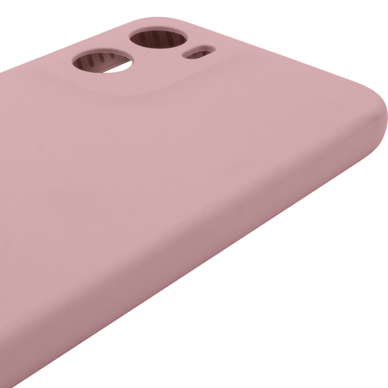 Чохол Silicone Cover Lakshmi Full Camera (AAA) для Motorola Moto G05 / E15 4G, Рожевий / Pink Sand 3, Силікон, купити оптом з доставкою