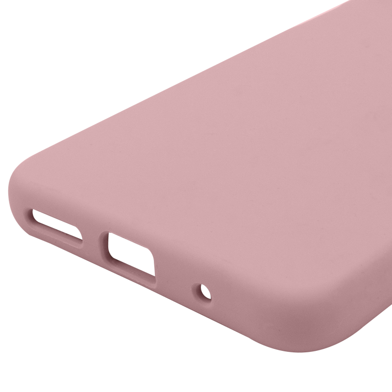 Чохол Silicone Cover Lakshmi Full Camera (AAA) для Motorola Moto G05 / E15 4G, Рожевий / Pink Sand 4, Силікон, купити оптом з доставкою
