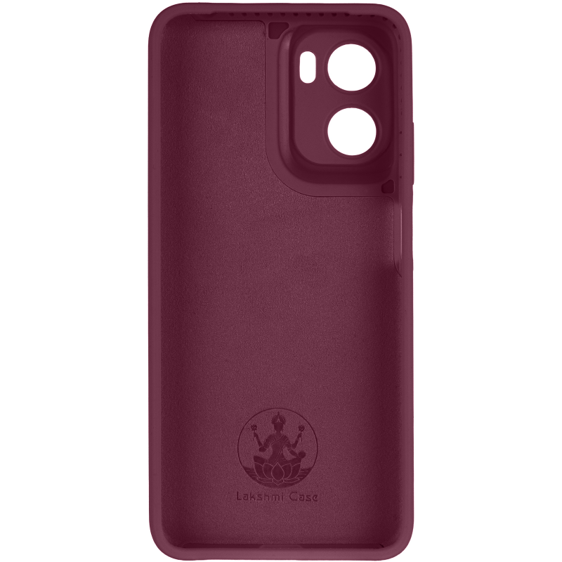 Чохол Silicone Cover Lakshmi Full Camera (AAA) для Motorola Moto G05 / E15 4G, Бордовий / Plum 2, Силікон, купити оптом з доставкою