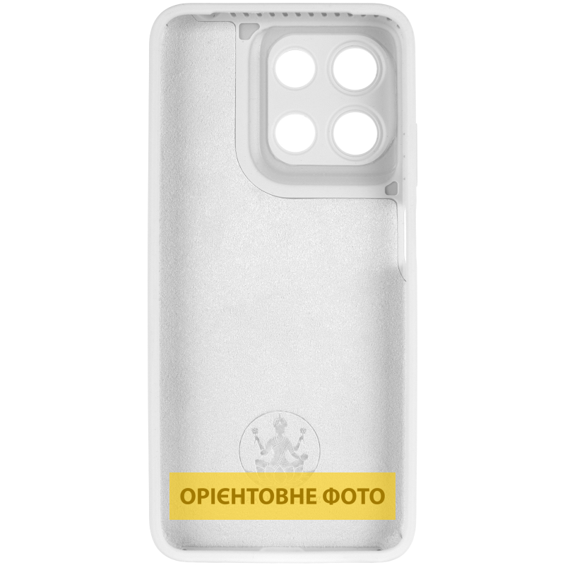 Чехол Silicone Cover Lakshmi Full Camera (AAA) для Motorola Moto G15 4G, Белый / White 2, Силикон, купить оптом с доставкой