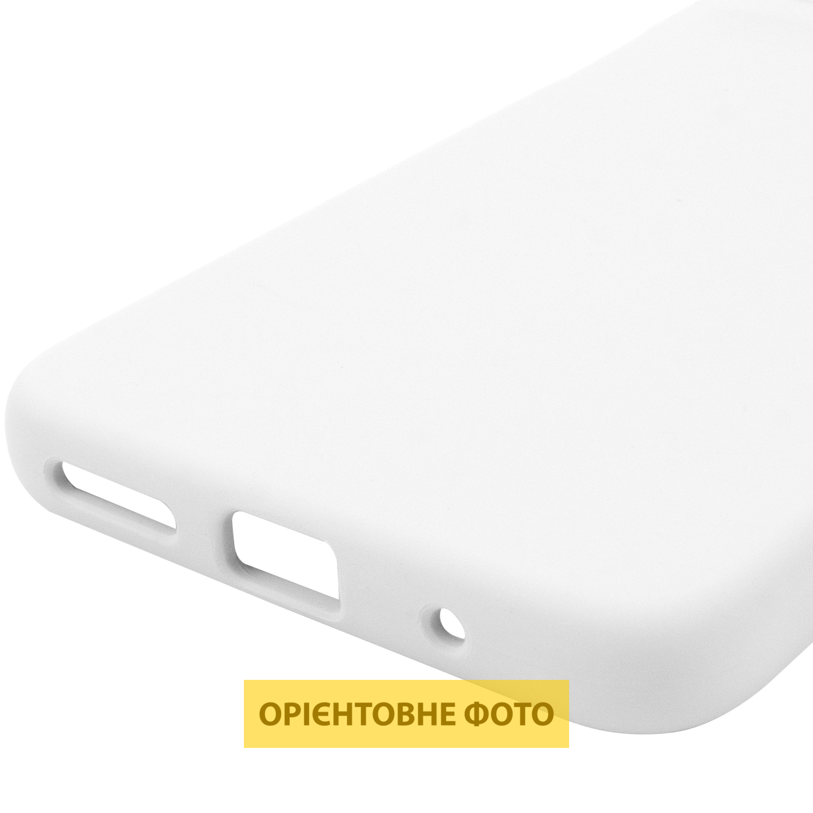 Чехол Silicone Cover Lakshmi Full Camera (AAA) для Motorola Moto G15 4G, Белый / White 4, Силикон, купить оптом с доставкой