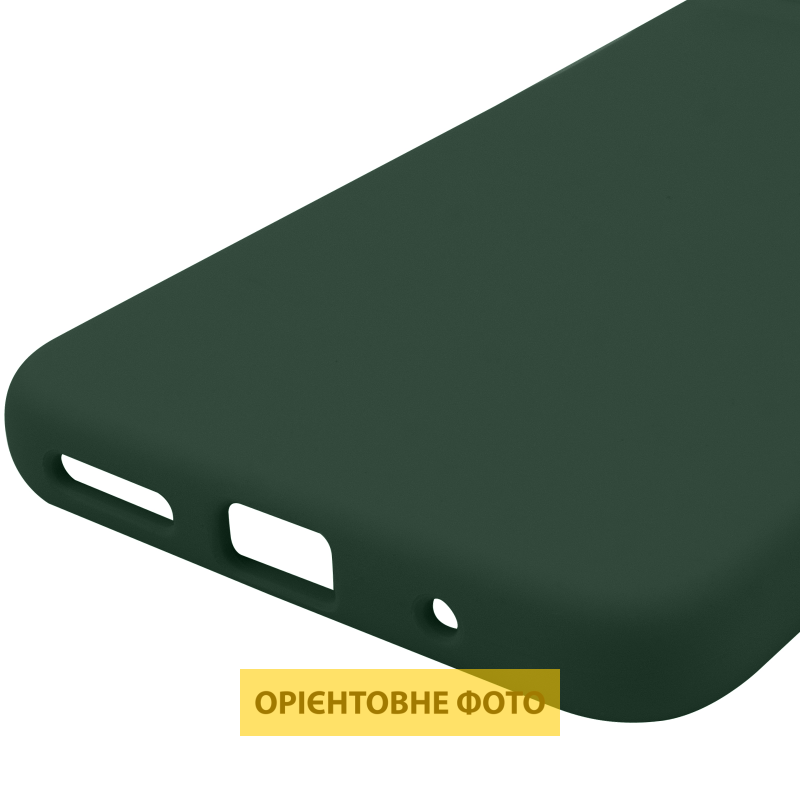 Чехол Silicone Cover Lakshmi Full Camera (AAA) для Motorola Moto G15 4G, Зеленый / Cyprus Green 4, Силикон, купить оптом с доставкой