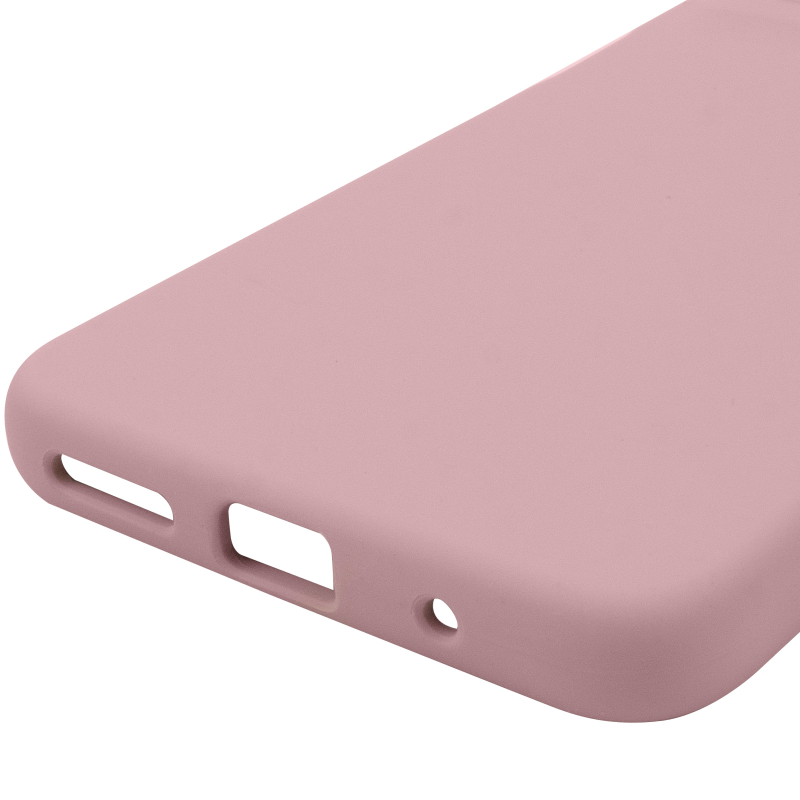 Чехол Silicone Cover Lakshmi Full Camera (AAA) для Motorola Moto G15 4G, Розовый / Pink Sand 4, Силикон, купить оптом с доставкой