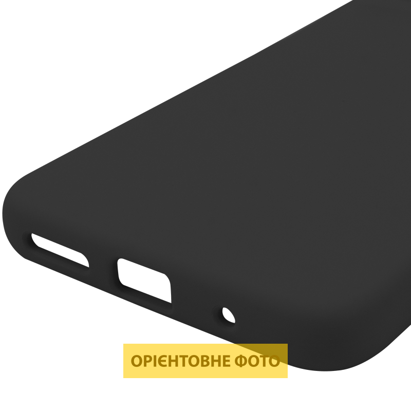 Чехол Silicone Cover Lakshmi Full Camera (AAA) для Motorola Moto G15 4G, Черный / Black 5, Силикон, купить оптом с доставкой