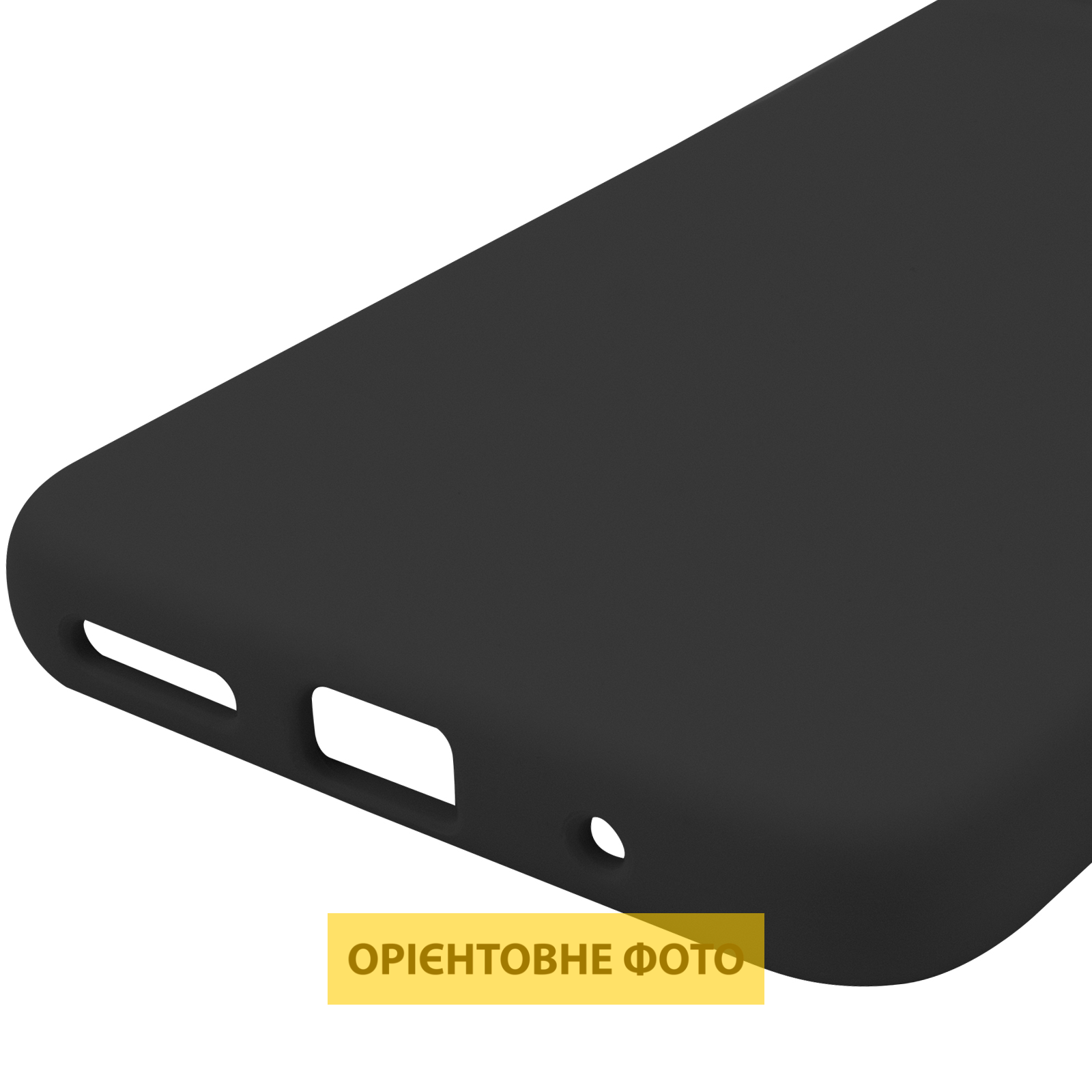 Чехол Silicone Cover Lakshmi Full Camera (AAA) для Motorola Moto G15 4G, Черный / Black 5, Силикон, купить оптом с доставкой