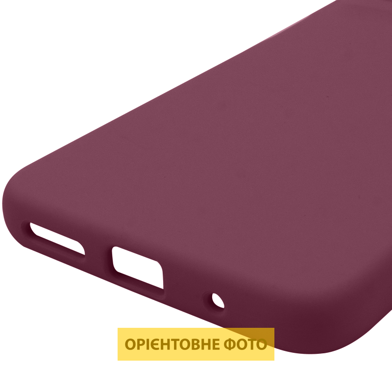 Чехол Silicone Cover Lakshmi Full Camera (AAA) для Motorola Moto G15 4G, Бордовый / Plum 4, Силикон, купить оптом с доставкой