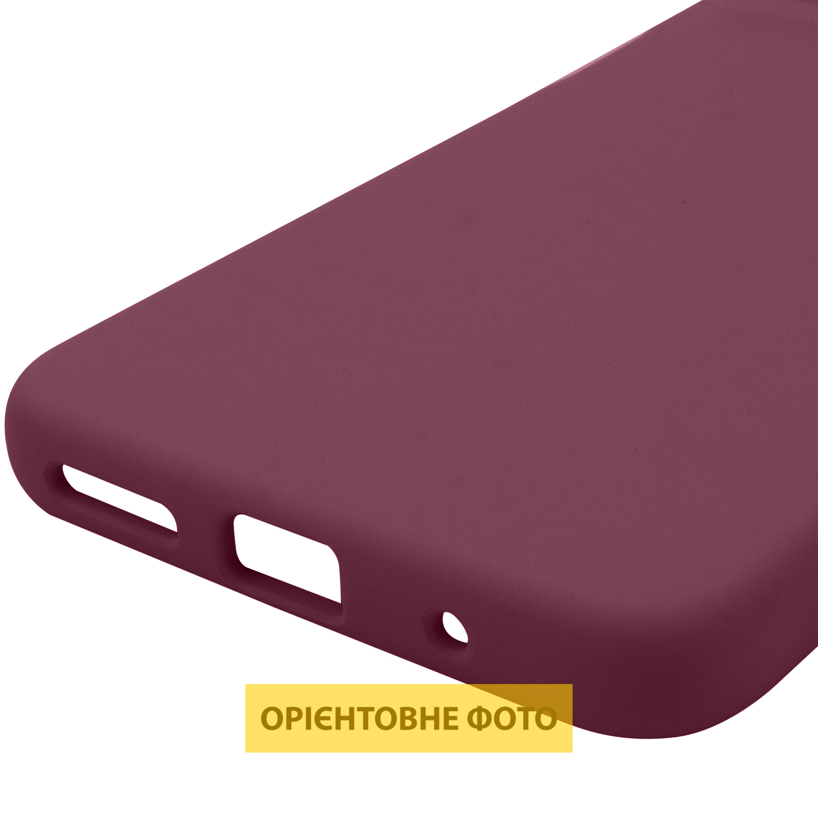 Чехол Silicone Cover Lakshmi Full Camera (AAA) для Motorola Moto G15 4G, Бордовый / Plum 4, Силикон, купить оптом с доставкой