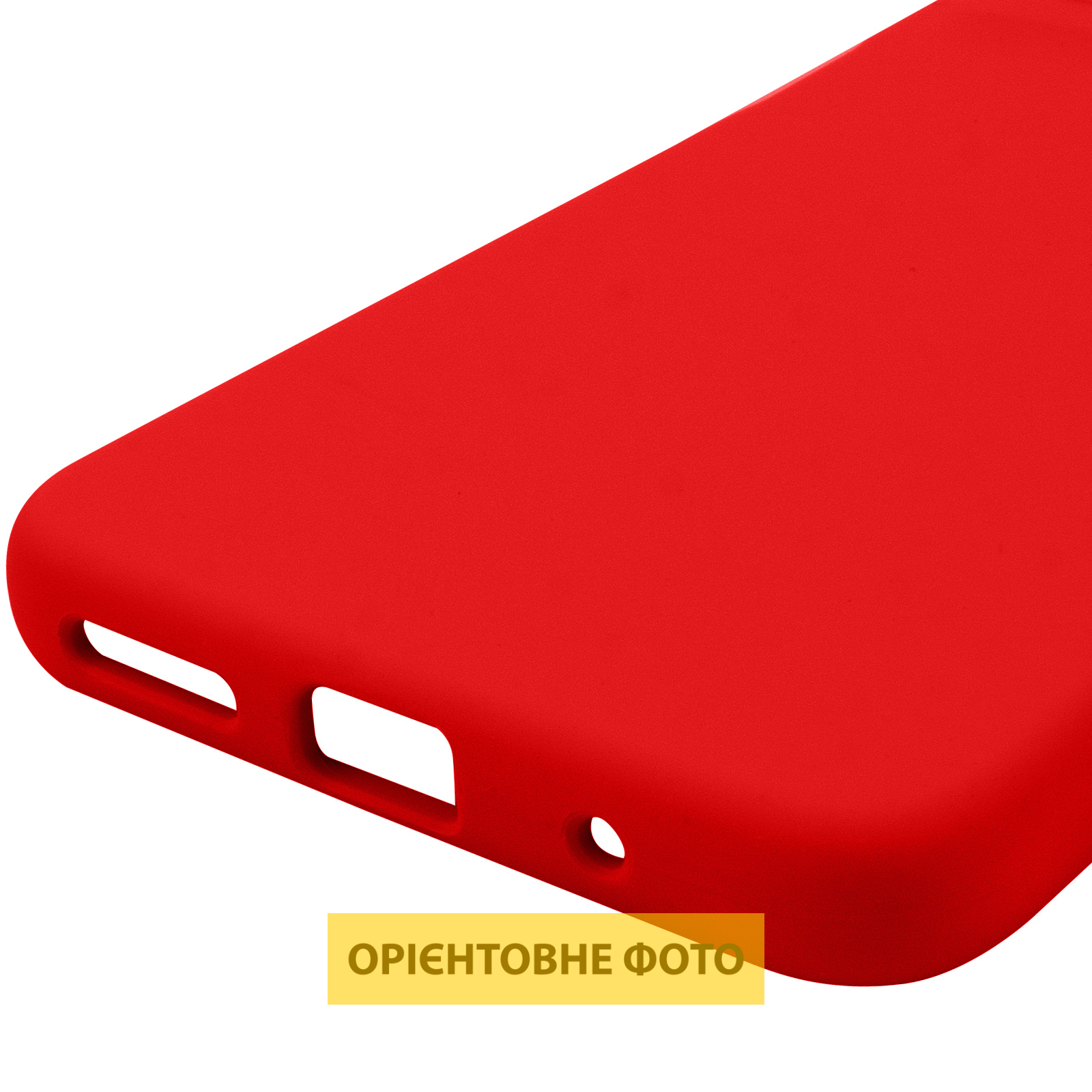 Чехол Silicone Cover Lakshmi Full Camera (AAA) для Motorola Moto G15 4G, Красный / Red 4, Силикон, купить оптом с доставкой