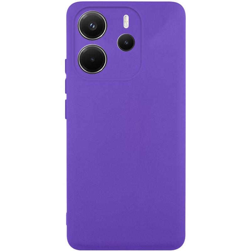 Чехол Silicone Cover Lakshmi Full Camera (AAA) для Xiaomi Redmi Note 14 4G (Europe version) | Микрофибра на картинке №1
