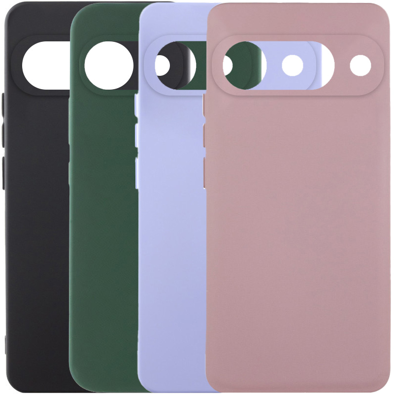 Чохол Silicone Cover Lakshmi Full Camera (AAA) для Google Pixel 9a, Силікон, купити оптом з доставкою