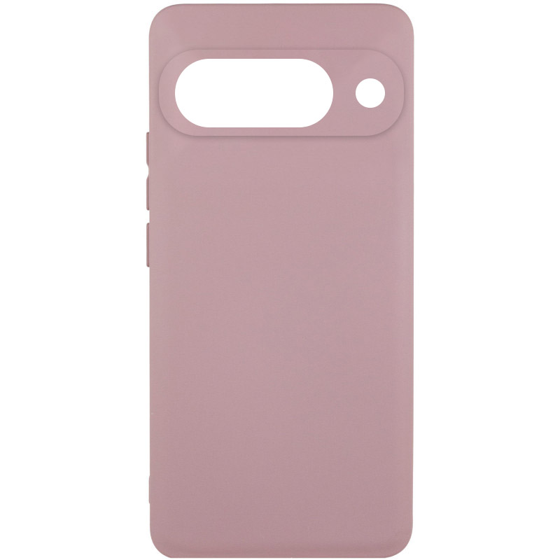 Чохол Silicone Cover Lakshmi Full Camera (AAA) для Google Pixel 9a, Рожевий / Pink Sand, Силікон, купити оптом з доставкою