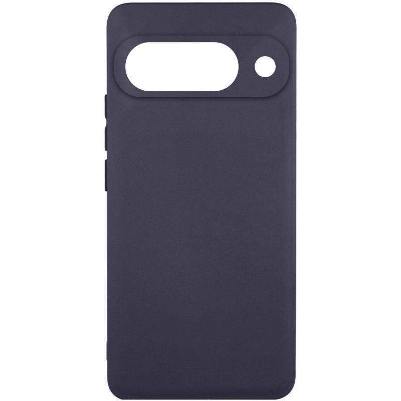 Чохол Silicone Cover Lakshmi Full Camera (AAA) для Google Pixel 9a, Сірий / Dark Gray, Силікон, купити оптом з доставкою