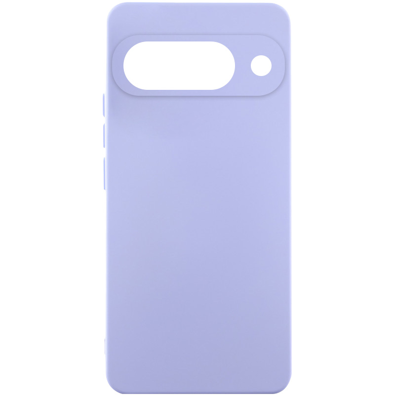 Чохол Silicone Cover Lakshmi Full Camera (AAA) для Google Pixel 9a, Бузковий / Dasheen, Силікон, купити оптом з доставкою
