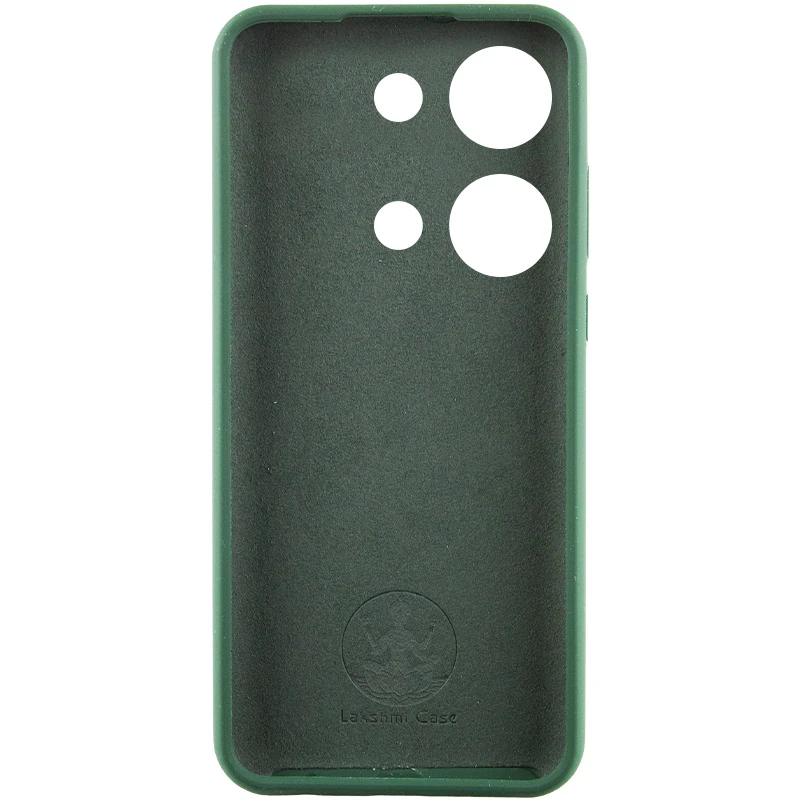 Чехол Silicone Cover Lakshmi Full Camera (AAA) для Xiaomi Redmi Note 14S, Зеленый / Cyprus Green 1, Силикон, купить оптом с доставкой