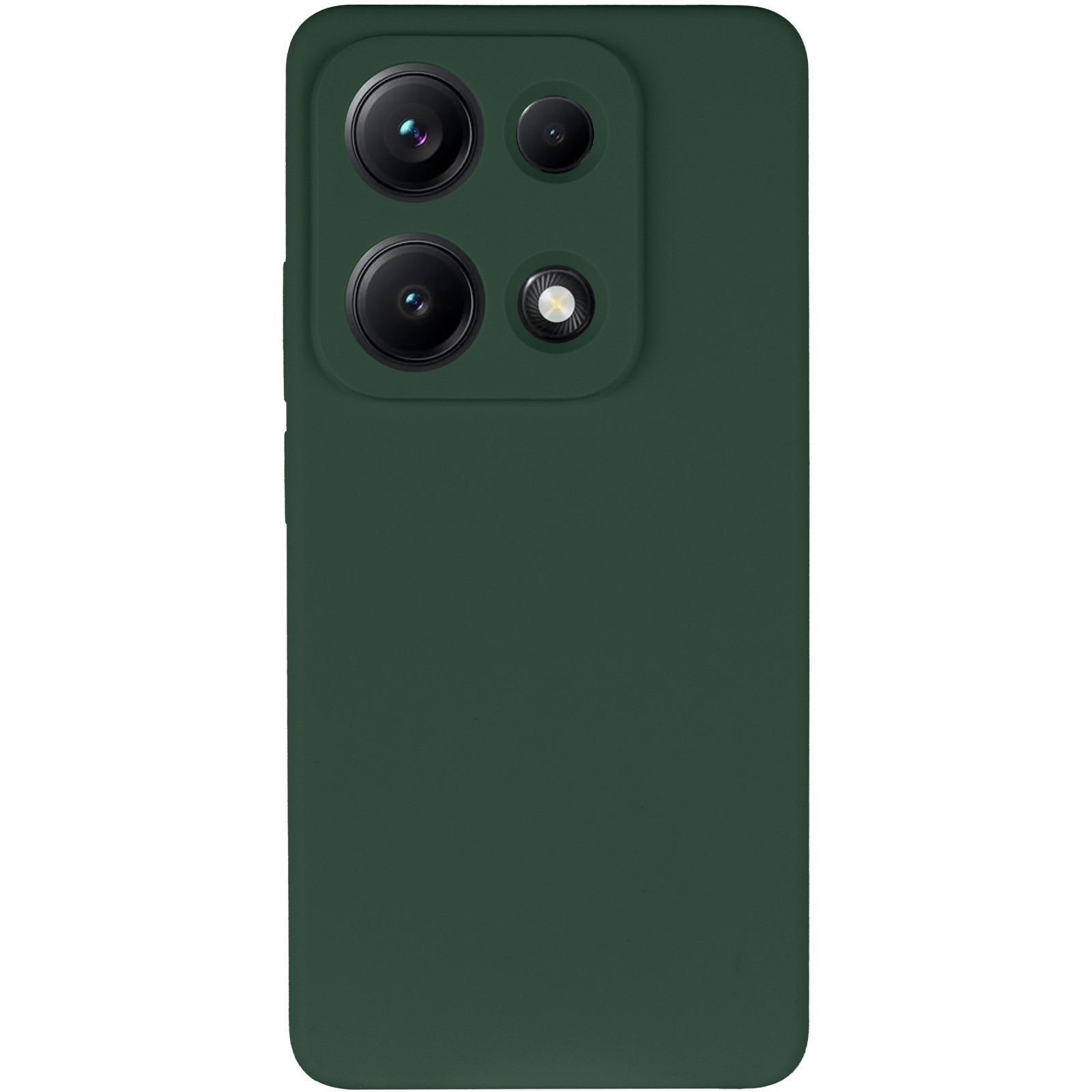 Чохол Silicone Cover Lakshmi Full Camera (AAA) для Xiaomi Redmi Note 14S, Зелений / Cyprus Green 1, Силікон, купити оптом з доставкою