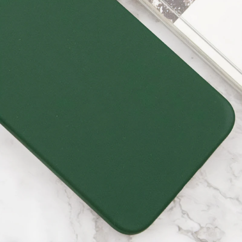 Чехол Silicone Cover Lakshmi Full Camera (AAA) для Xiaomi Redmi Note 14S, Зеленый / Cyprus Green 2, Силикон, купить оптом с доставкой