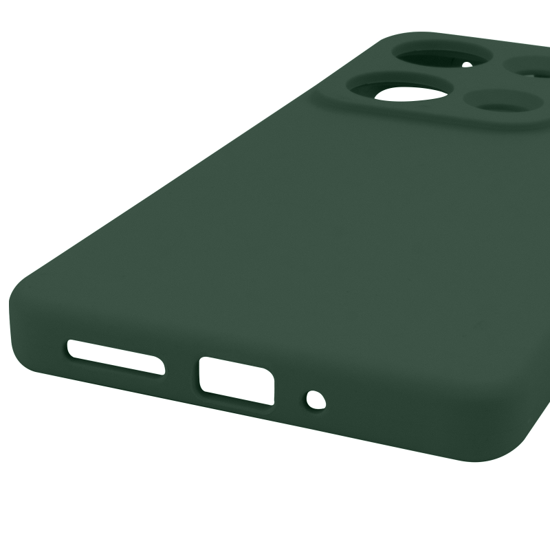 Чохол Silicone Cover Lakshmi Full Camera (AAA) для Xiaomi Redmi Note 14S, Зелений / Cyprus Green 4, Силікон, купити оптом з доставкою
