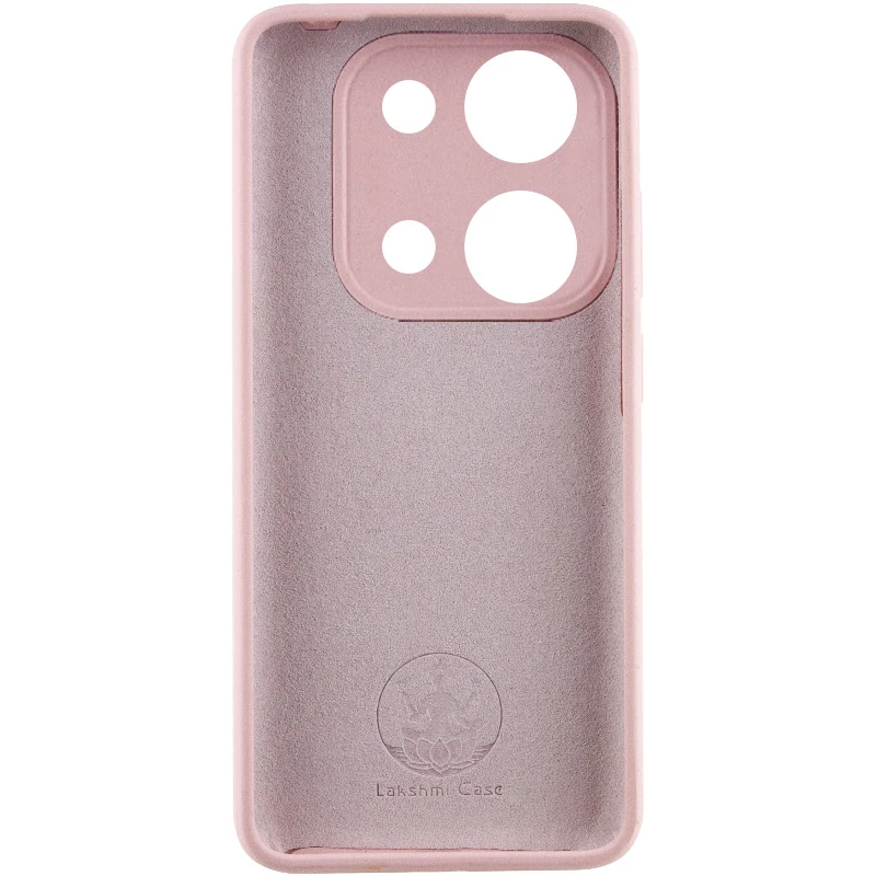 Чехол Silicone Cover Lakshmi Full Camera (AAA) для Xiaomi Redmi Note 14S, Розовый / Pink Sand 1, Силикон, купить оптом с доставкой