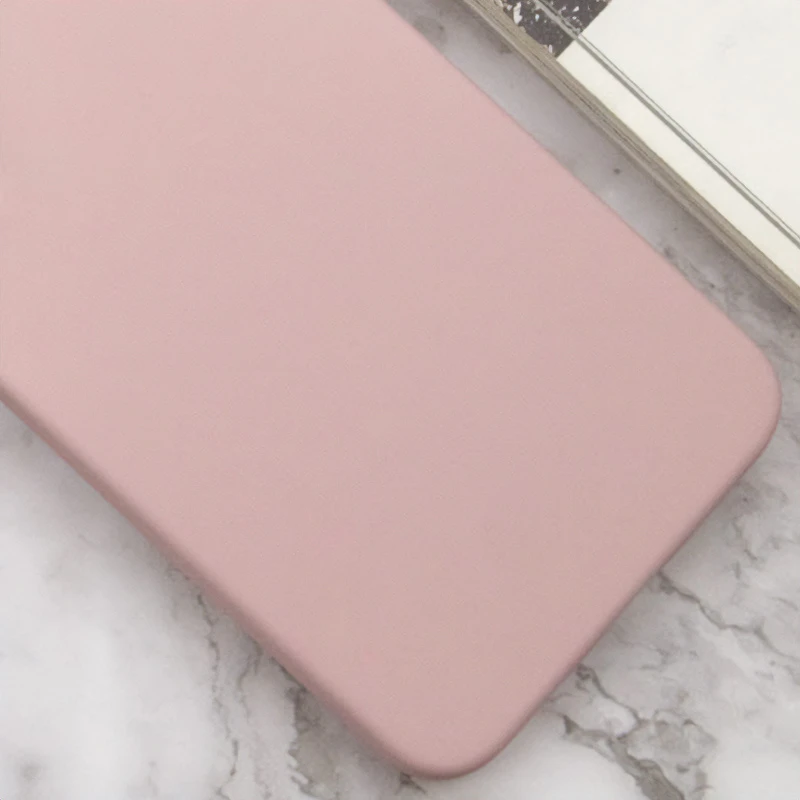Чехол Silicone Cover Lakshmi Full Camera (AAA) для Xiaomi Redmi Note 14S, Розовый / Pink Sand 2, Силикон, купить оптом с доставкой