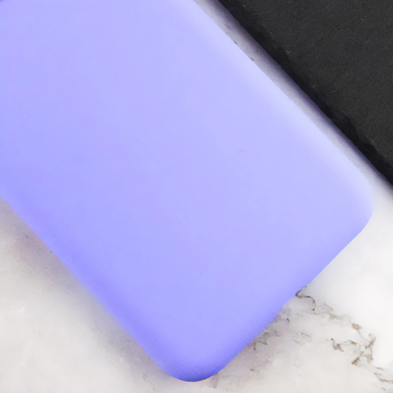 Чехол Silicone Cover Lakshmi Full Camera (AAA) для Xiaomi Redmi Note 14S, Сиреневый / Dasheen 3, Силикон, купить оптом с доставкой
