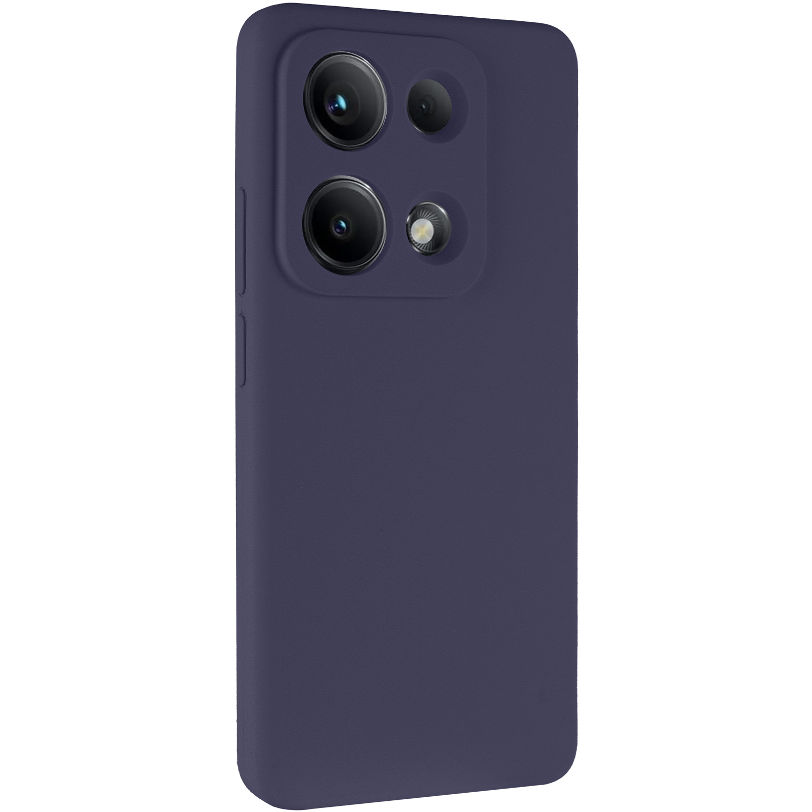 Чохол Silicone Cover Lakshmi Full Camera (AAA) для Xiaomi Redmi Note 14S, Темно-синій / Midnight blue, Силікон, купити оптом з доставкою