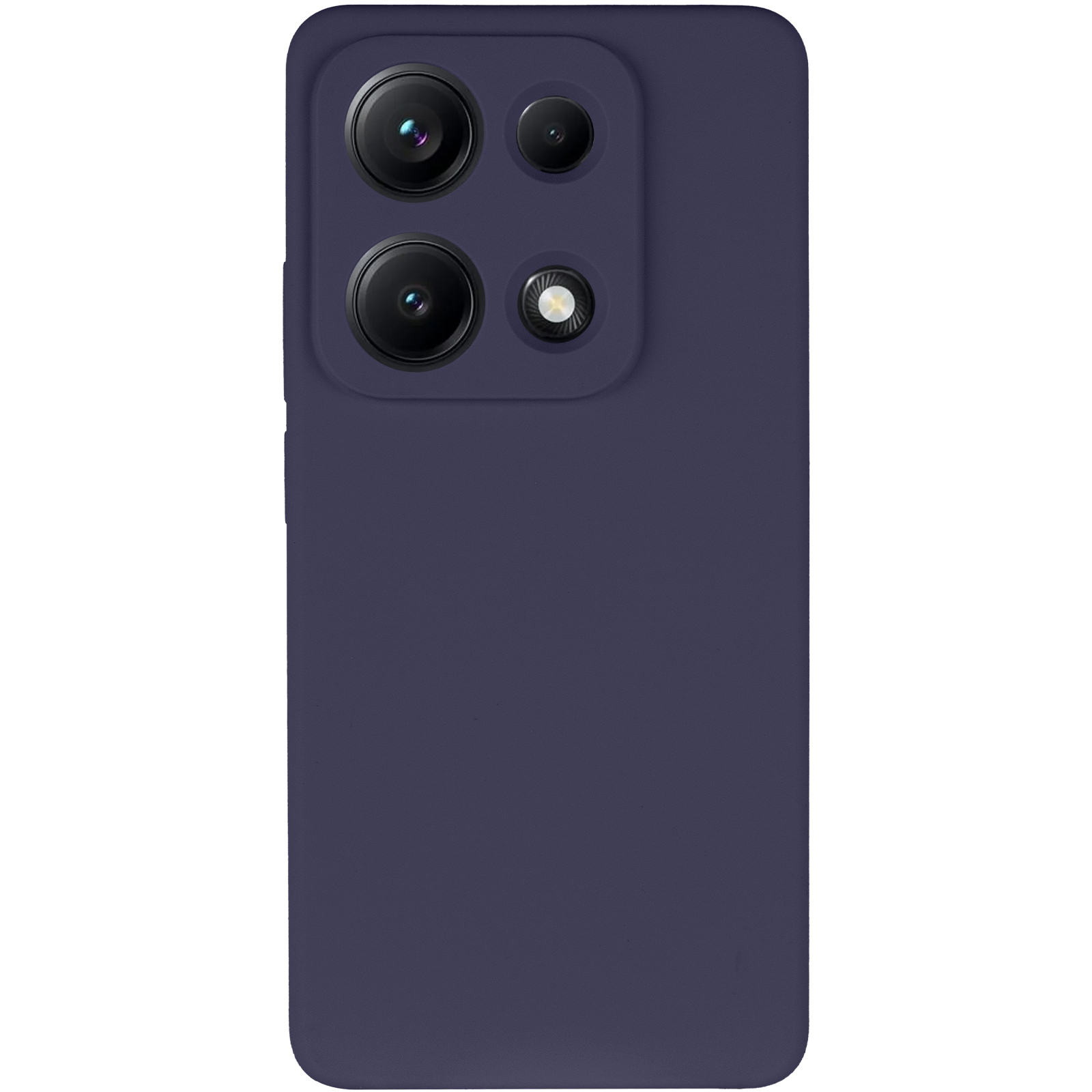 Чохол Silicone Cover Lakshmi Full Camera (AAA) для Xiaomi Redmi Note 14S, Темно-синій / Midnight blue 1, Силікон, купити оптом з доставкою