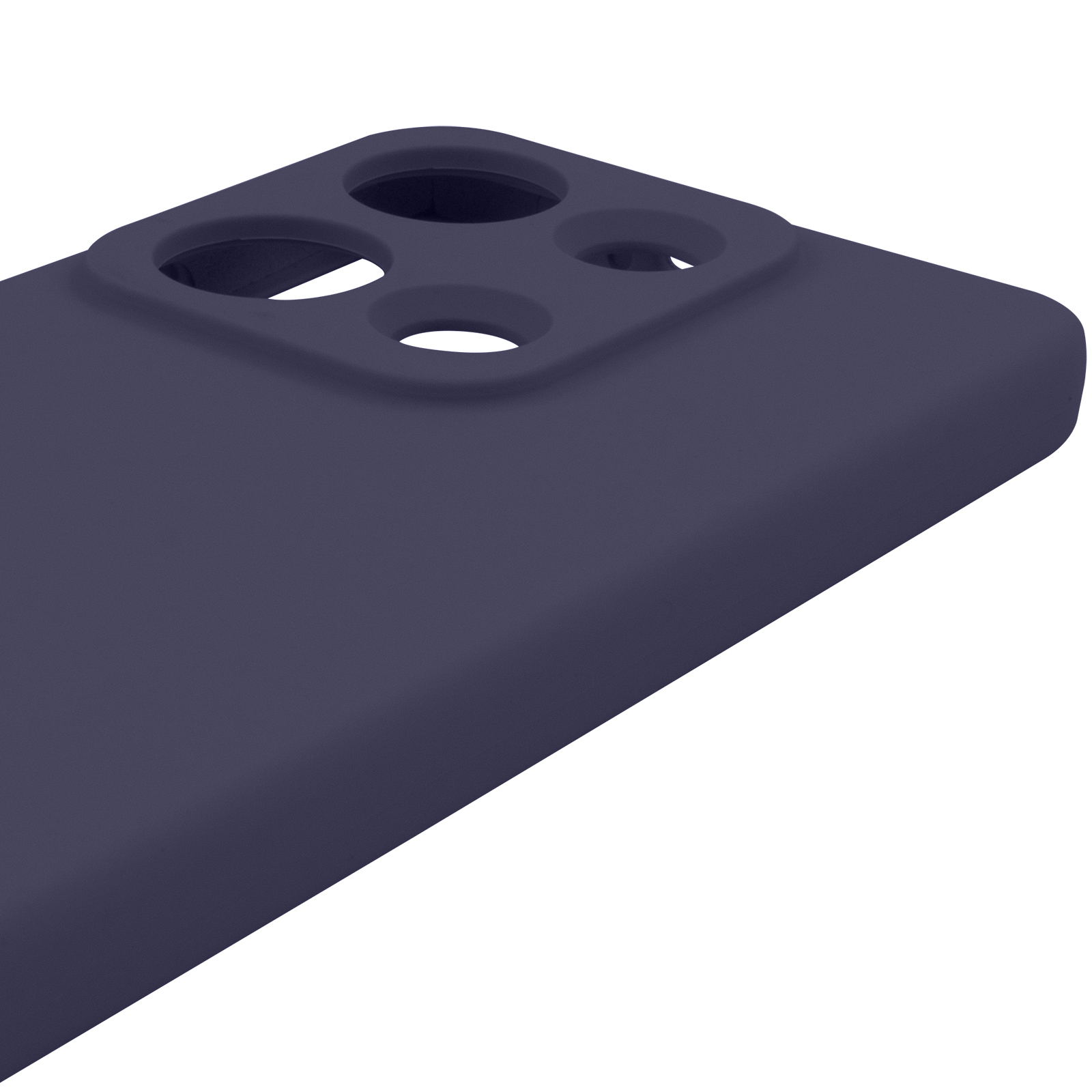 Чохол Silicone Cover Lakshmi Full Camera (AAA) для Xiaomi Redmi Note 14S, Темно-синій / Midnight blue 3, Силікон, купити оптом з доставкою