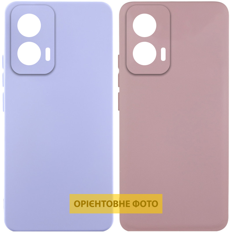 Чехол Silicone Cover Lakshmi Full Camera (AAA) для Xiaomi Poco M7, Силикон, купить оптом с доставкой