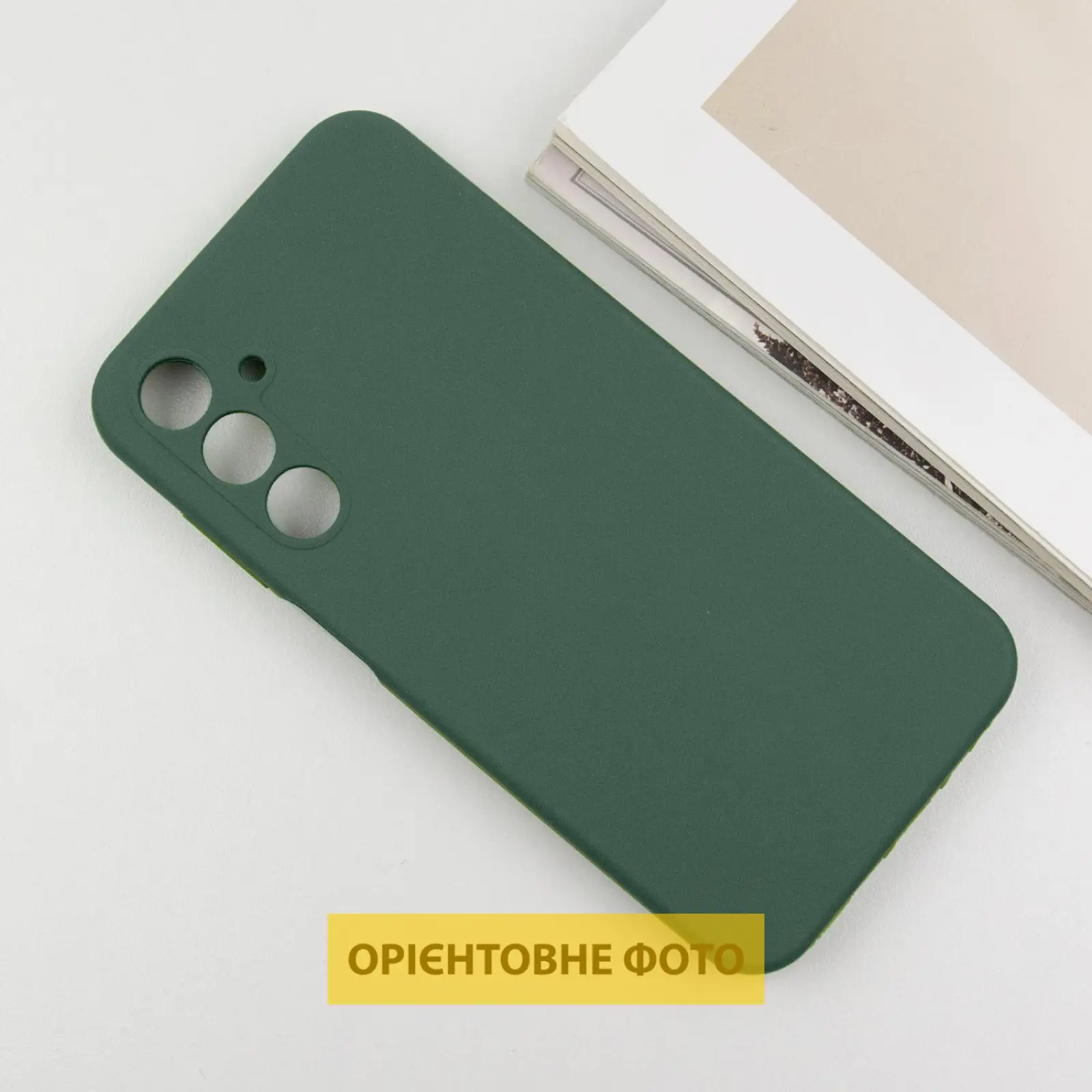 Чохол Silicone Cover Lakshmi Full Camera (AAA) для Samsung Galaxy S25 Edge, Зелений / Cyprus Green 4, Силікон, купити оптом з доставкою