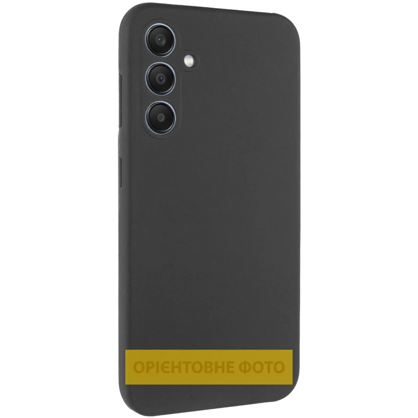 Чохол Silicone Cover Lakshmi Full Camera (AAA) для Samsung Galaxy S25 Edge, Чорний / Black, Силікон, купити оптом з доставкою