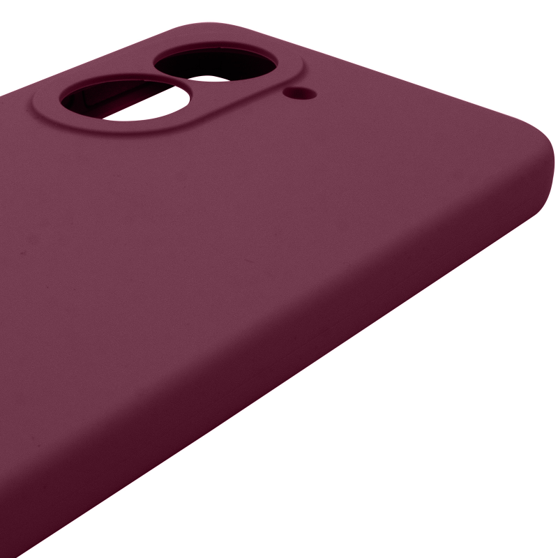 Чохол Silicone Cover Lakshmi Full Camera (AAA) для Xiaomi Redmi A5 (Europe version), Бордовий / Plum 3, Силікон, купити оптом з доставкою
