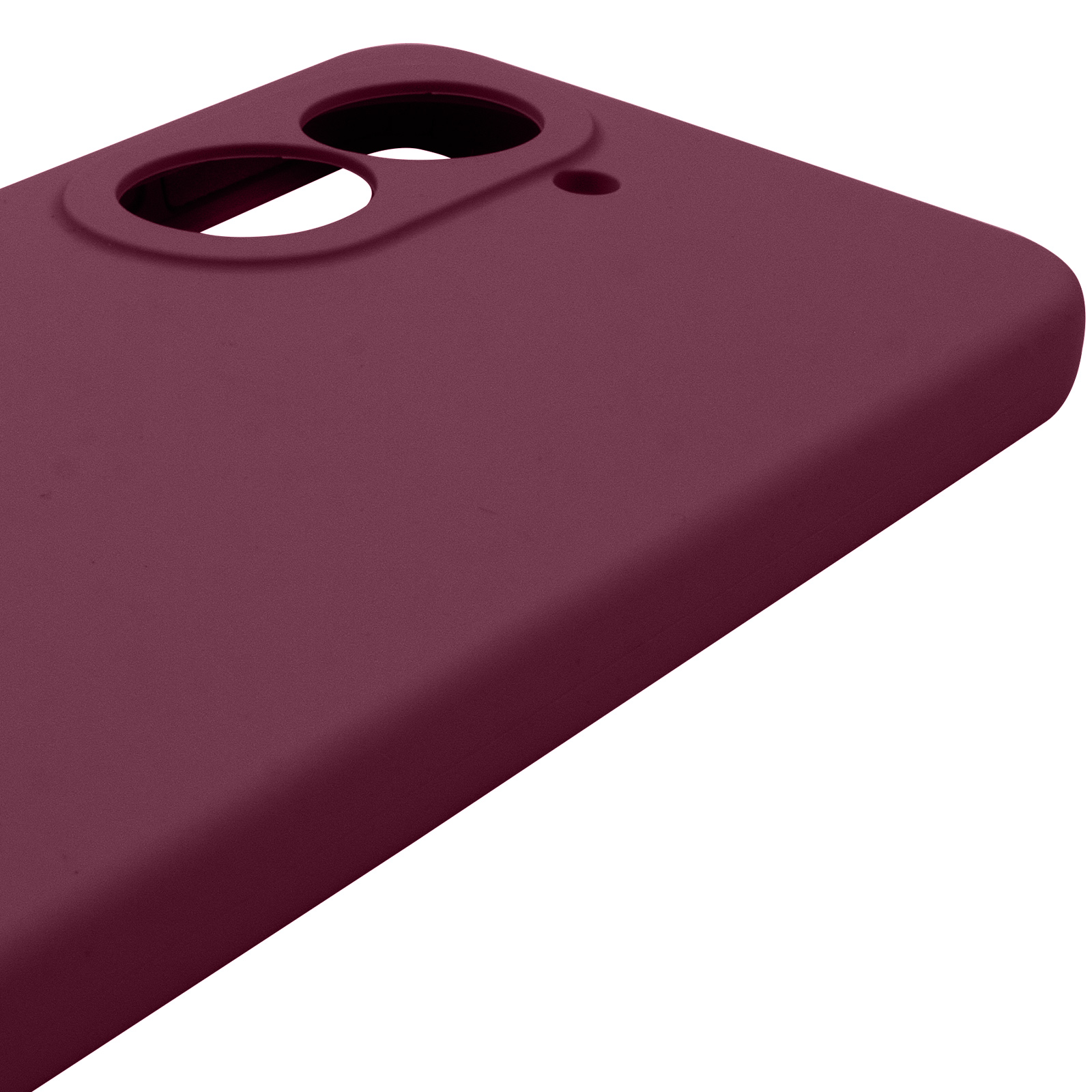 Чохол Silicone Cover Lakshmi Full Camera (AAA) для Xiaomi Redmi A5 (Europe version), Бордовий / Plum 3, Силікон, купити оптом з доставкою