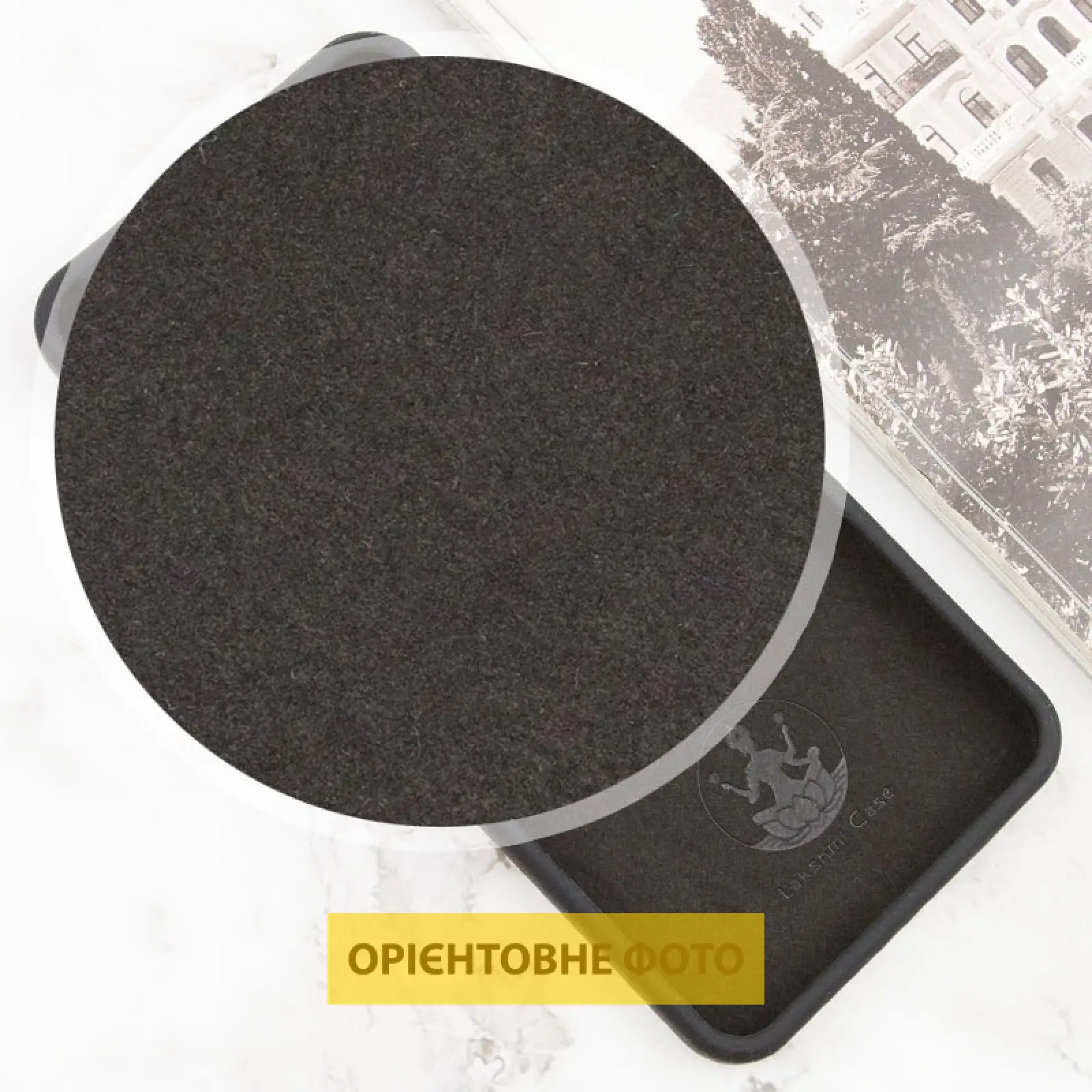 Чехол Silicone Cover Lakshmi Full Camera (AAA) для Xiaomi Redmi A5 (Europe version), Черный / Black 2, Силикон, купить оптом с доставкой