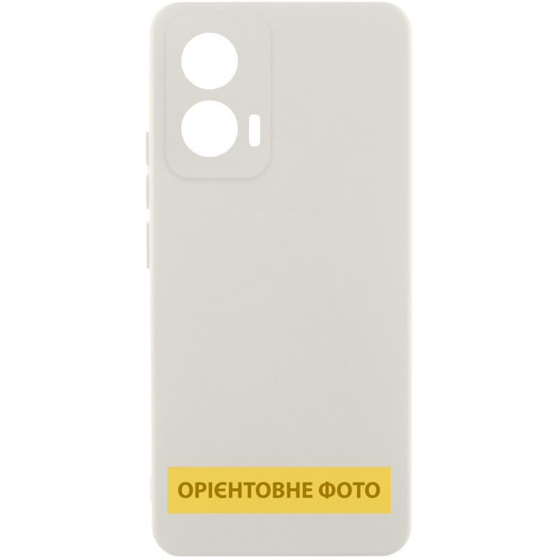 Чохол Silicone Cover Lakshmi Full Camera (AAA) для Motorola Moto G35 | Мікрофібра на малюнкі №1
