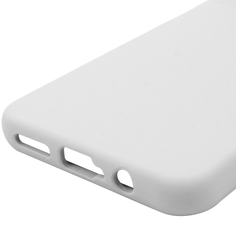 Чохол Silicone Cover Lakshmi Full Camera (AAA) для Motorola Moto G35, Білий / White 4, Силікон, купити оптом з доставкою