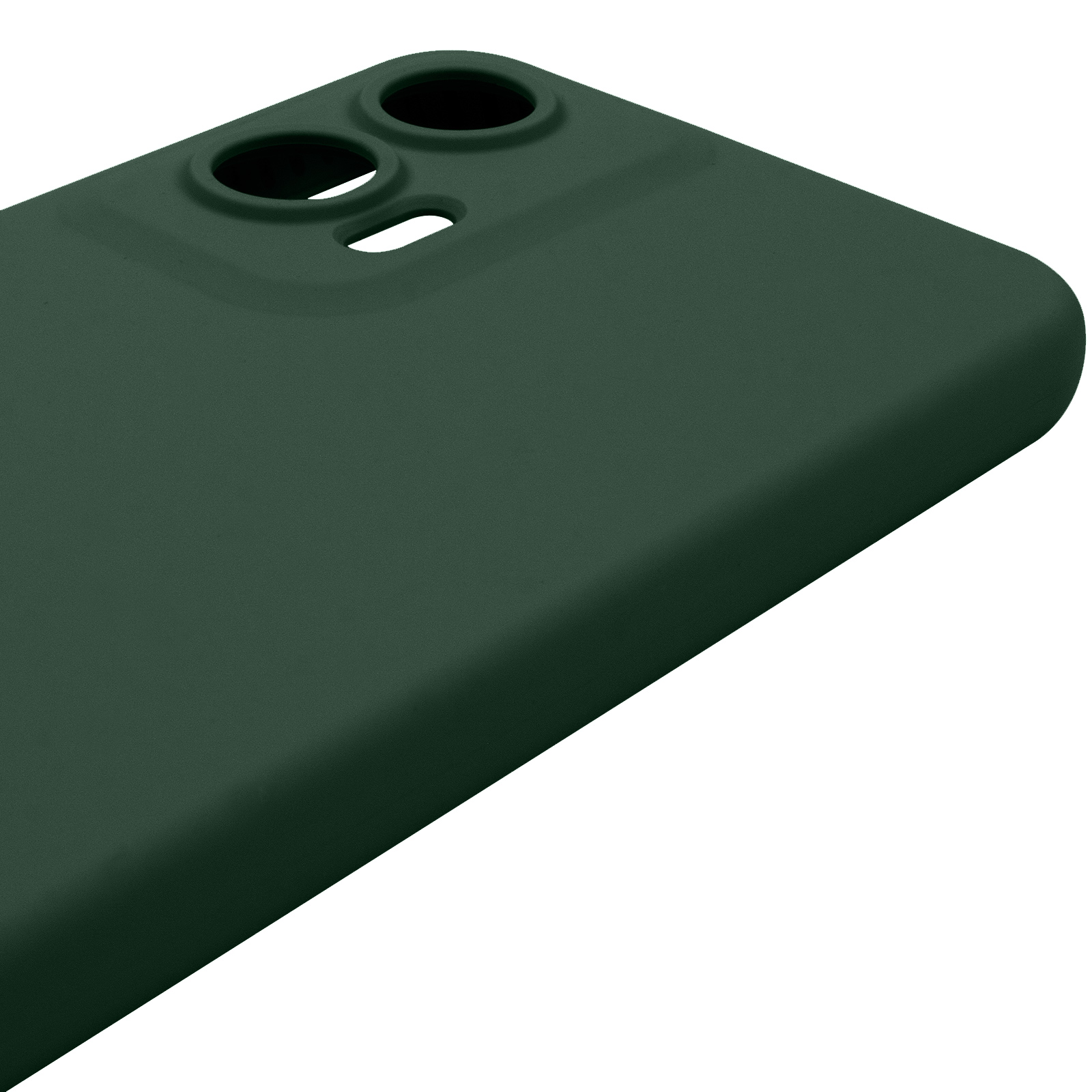 Чохол Silicone Cover Lakshmi Full Camera (AAA) для Motorola Moto G35, Зелений / Cyprus Green 3, Силікон, купити оптом з доставкою