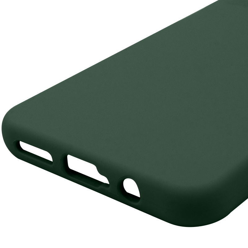 Чохол Silicone Cover Lakshmi Full Camera (AAA) для Motorola Moto G35, Зелений / Cyprus Green 4, Силікон, купити оптом з доставкою