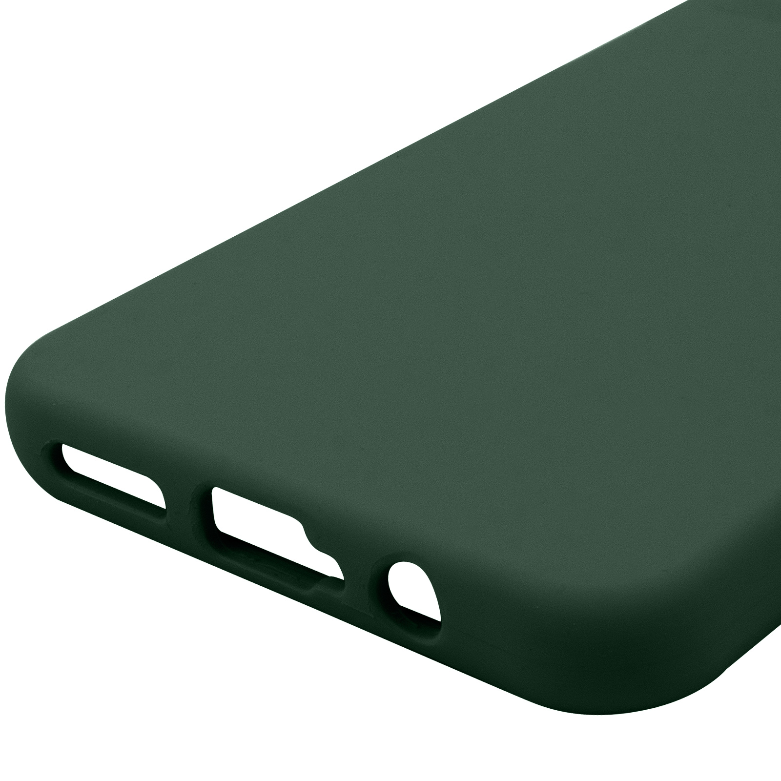 Чохол Silicone Cover Lakshmi Full Camera (AAA) для Motorola Moto G35, Зелений / Cyprus Green 4, Силікон, купити оптом з доставкою