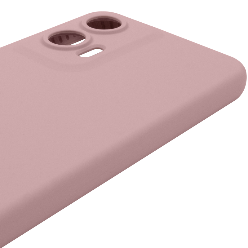 Чохол Silicone Cover Lakshmi Full Camera (AAA) для Motorola Moto G35, Рожевий / Pink Sand 3, Силікон, купити оптом з доставкою